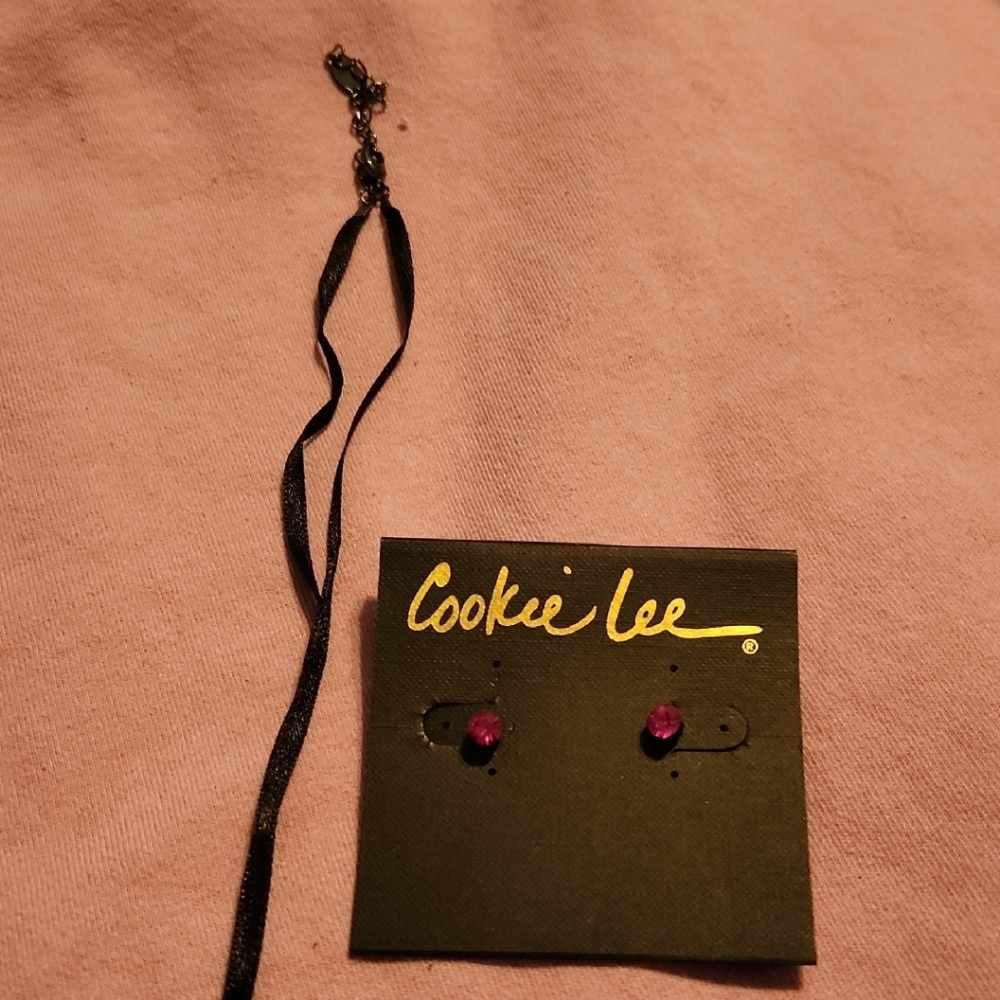 Cookie Lee Pink Earrings